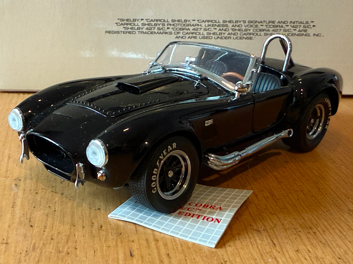 Franklin Mint: 1:24 Shelby Cobra 427 S/C Limited Edition