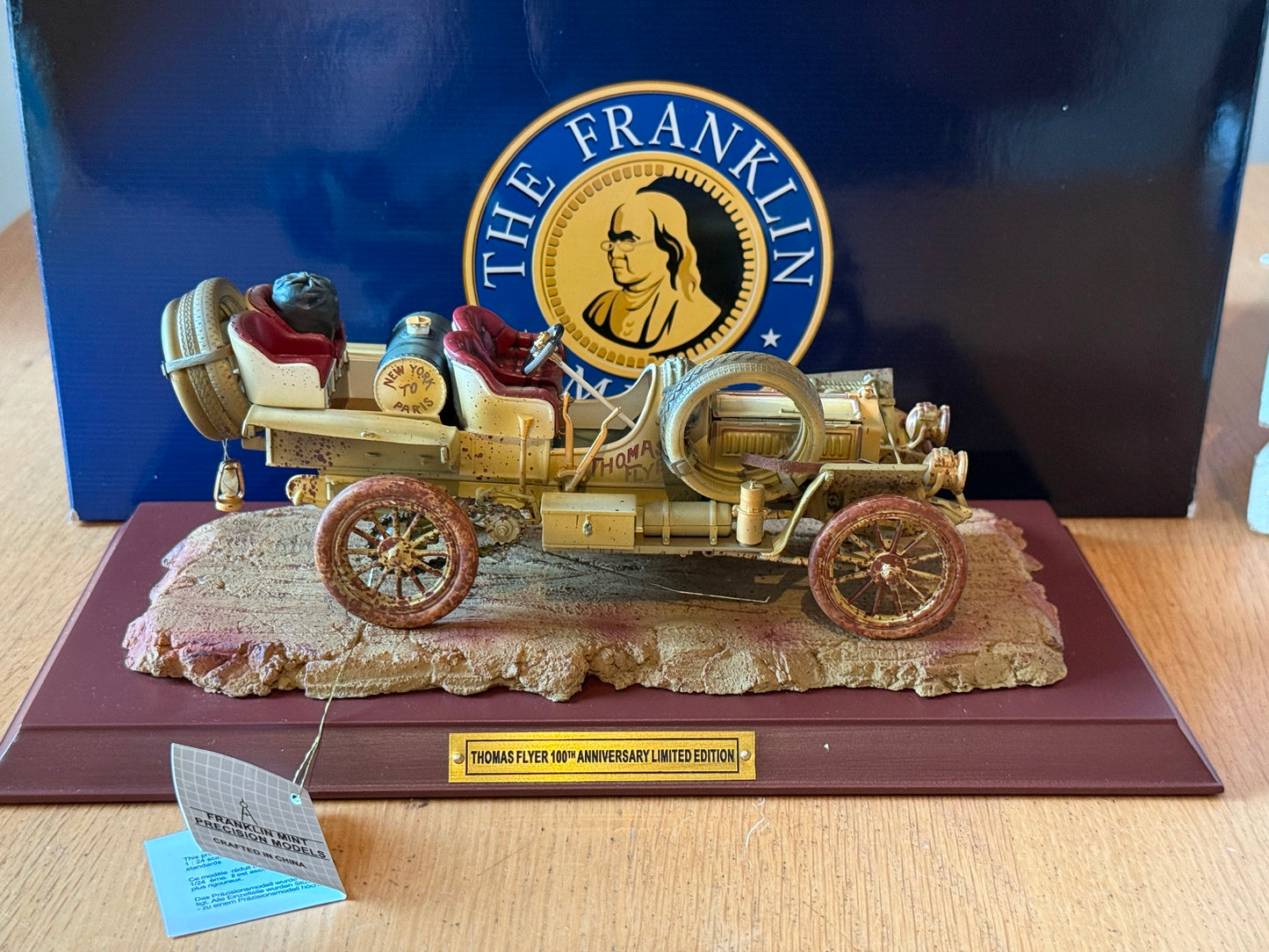 Franklin Mint: 1:24 1908 Thomas Flyer 100th Anniversary Edition - The Great Race