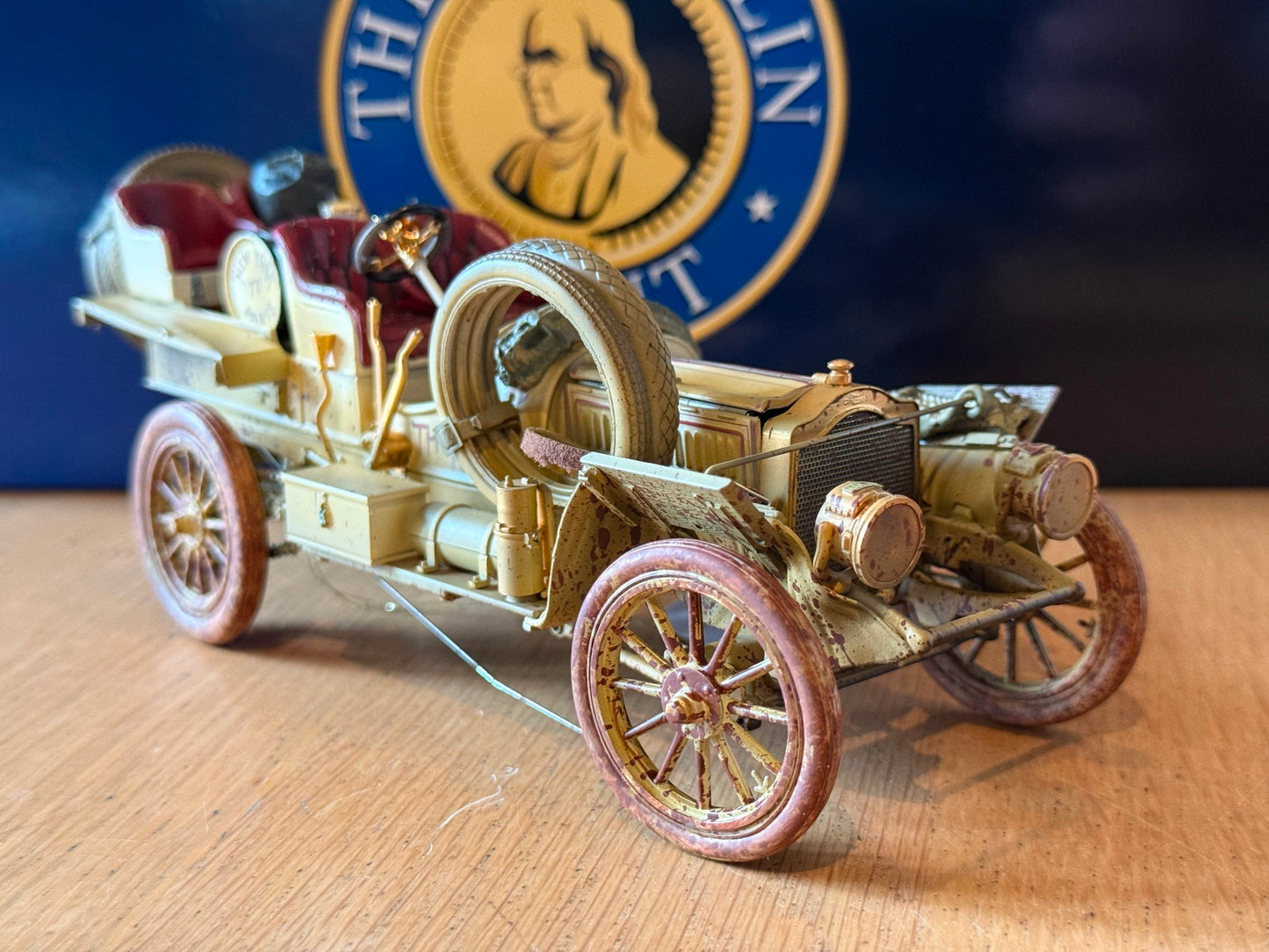 Franklin Mint: 1:24 1908 Thomas Flyer 100th Anniversary Edition - The Great Race