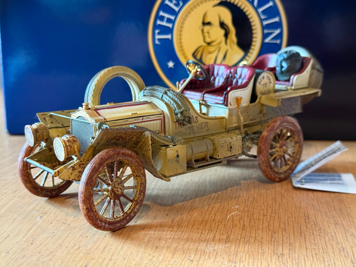 Franklin Mint: 1:24 1908 Thomas Flyer 100th Anniversary Edition - The Great Race