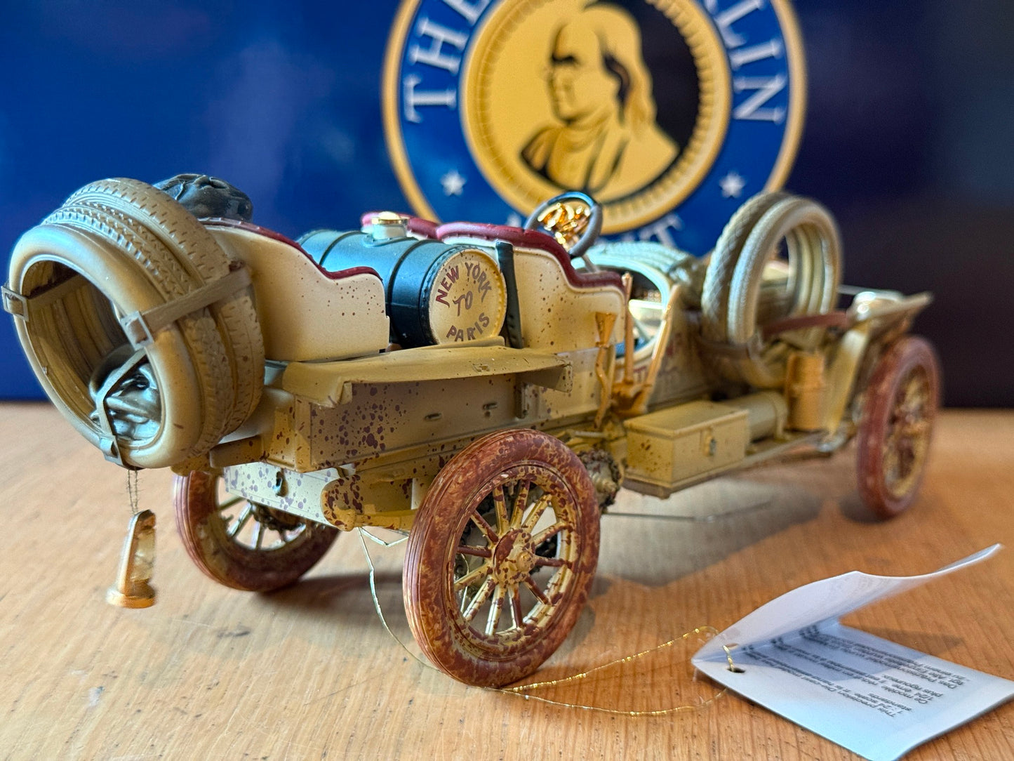 Franklin Mint: 1:24 1908 Thomas Flyer 100th Anniversary Edition - The Great Race