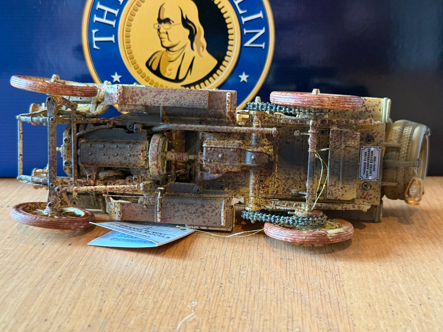 Franklin Mint: 1:24 1908 Thomas Flyer 100th Anniversary Edition - The Great Race