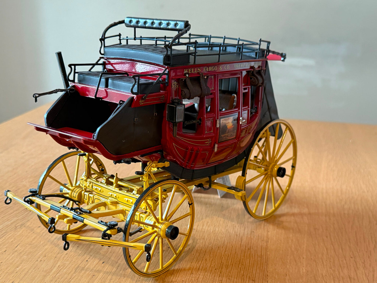 Franklin Mint: 1:16 Wells Fargo Stagecoach - Exceptionally rare model