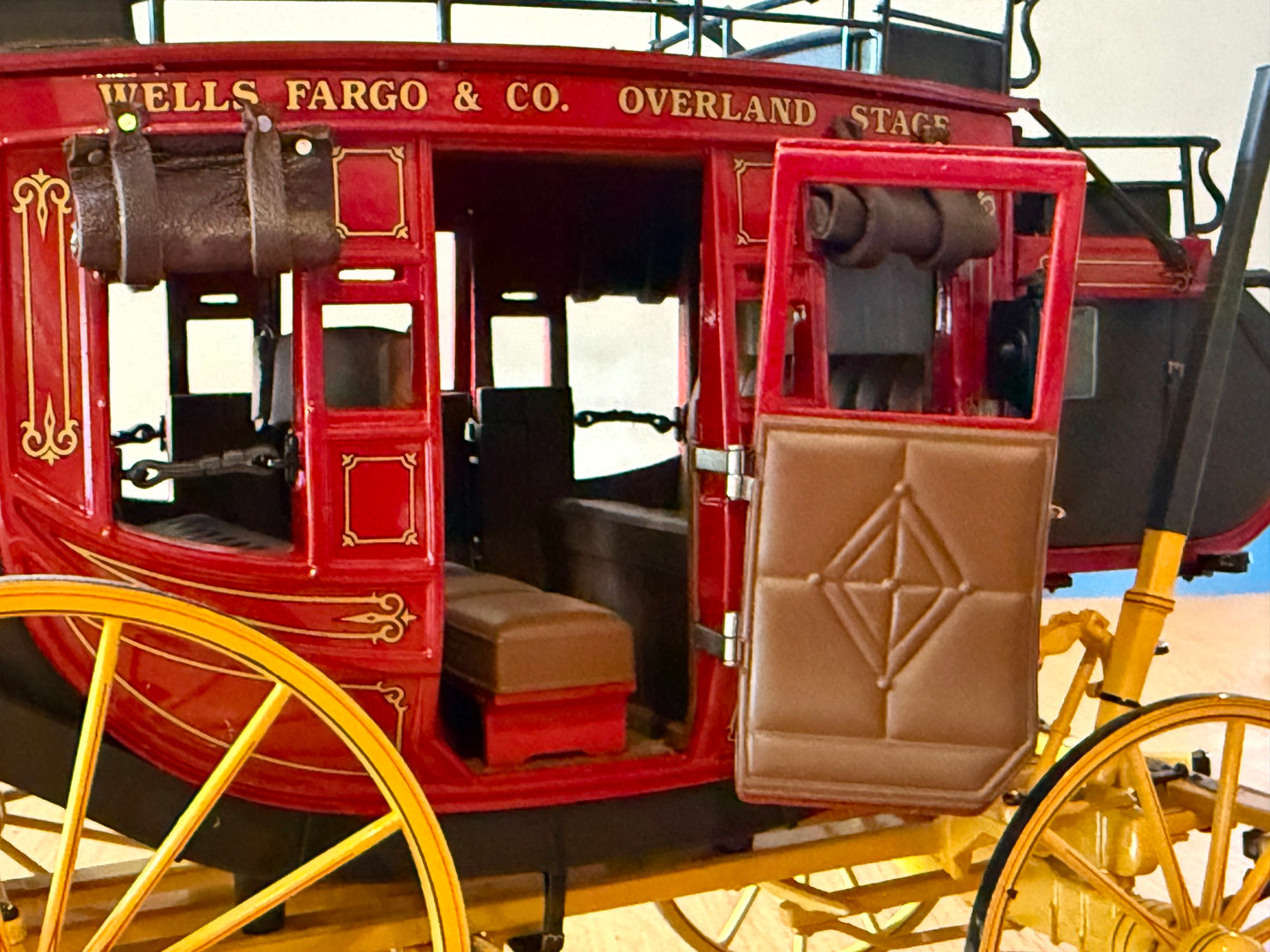 Franklin Mint: 1:16 Wells Fargo Stagecoach - Exceptionally rare model