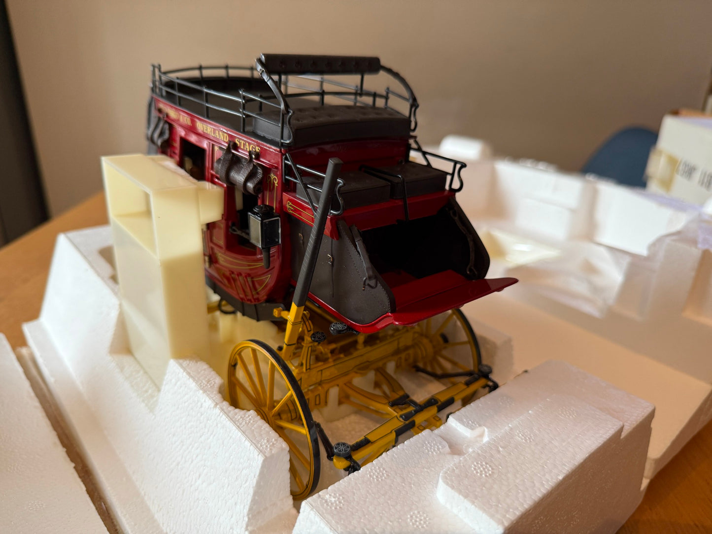 Franklin Mint: 1:16 Wells Fargo Stagecoach - Exceptionally rare model