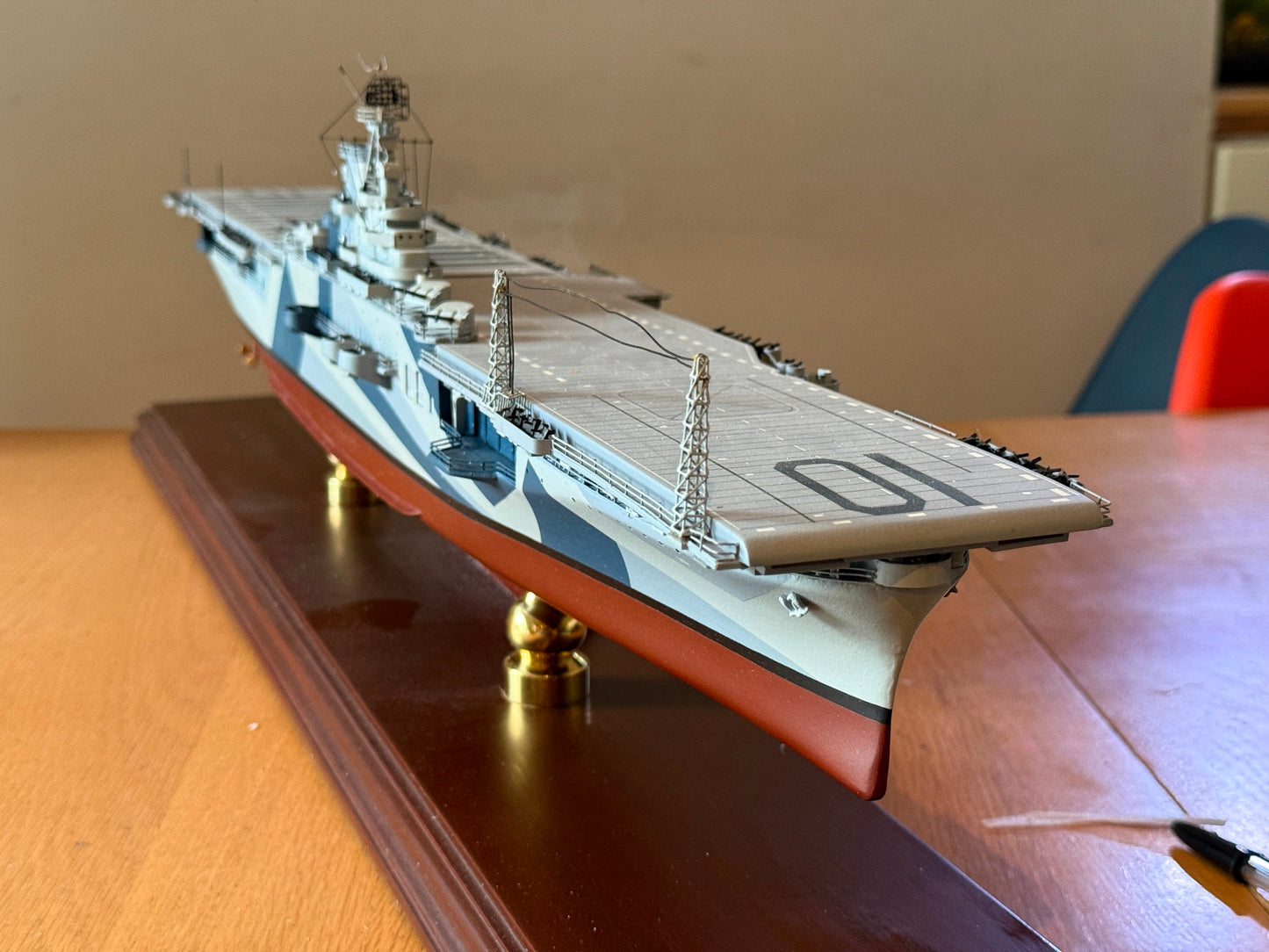Franklin Mint: 1:350 USS Yorktown CV-10 Aircraft Carrier
