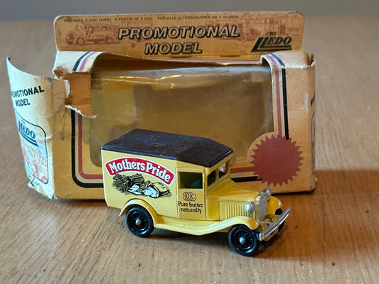 Diecast Lledo Days Gone Model A Ford Van - Mothers Pride/Pure Butter