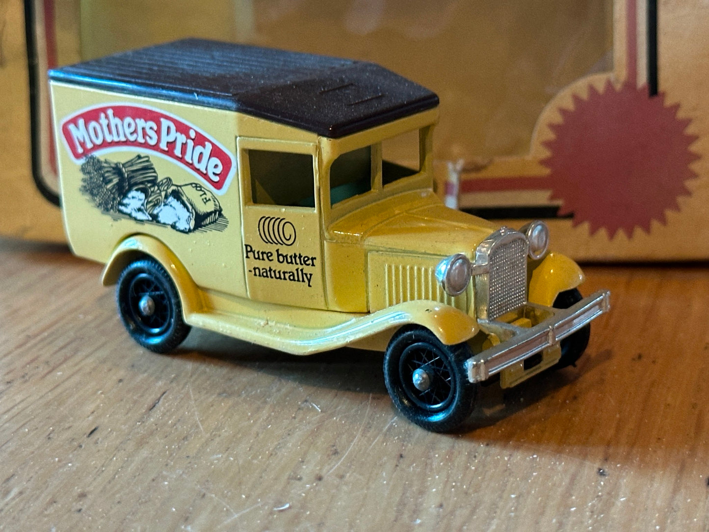 Diecast Lledo Days Gone Model A Ford Van - Mothers Pride/Pure Butter