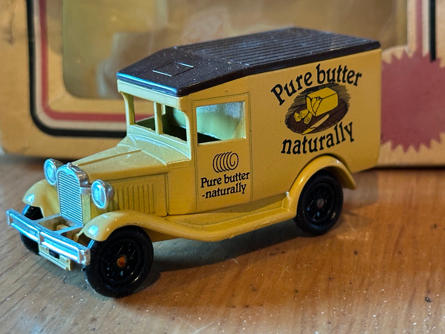Diecast Lledo Days Gone Model A Ford Van - Mothers Pride/Pure Butter