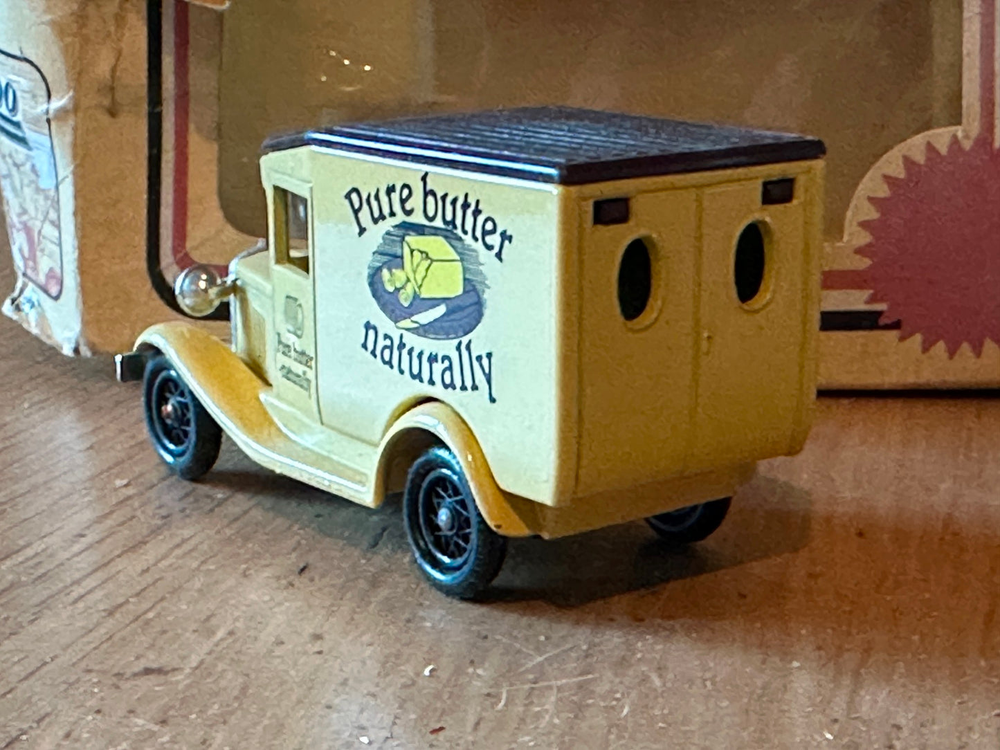 Diecast Lledo Days Gone Model A Ford Van - Mothers Pride/Pure Butter