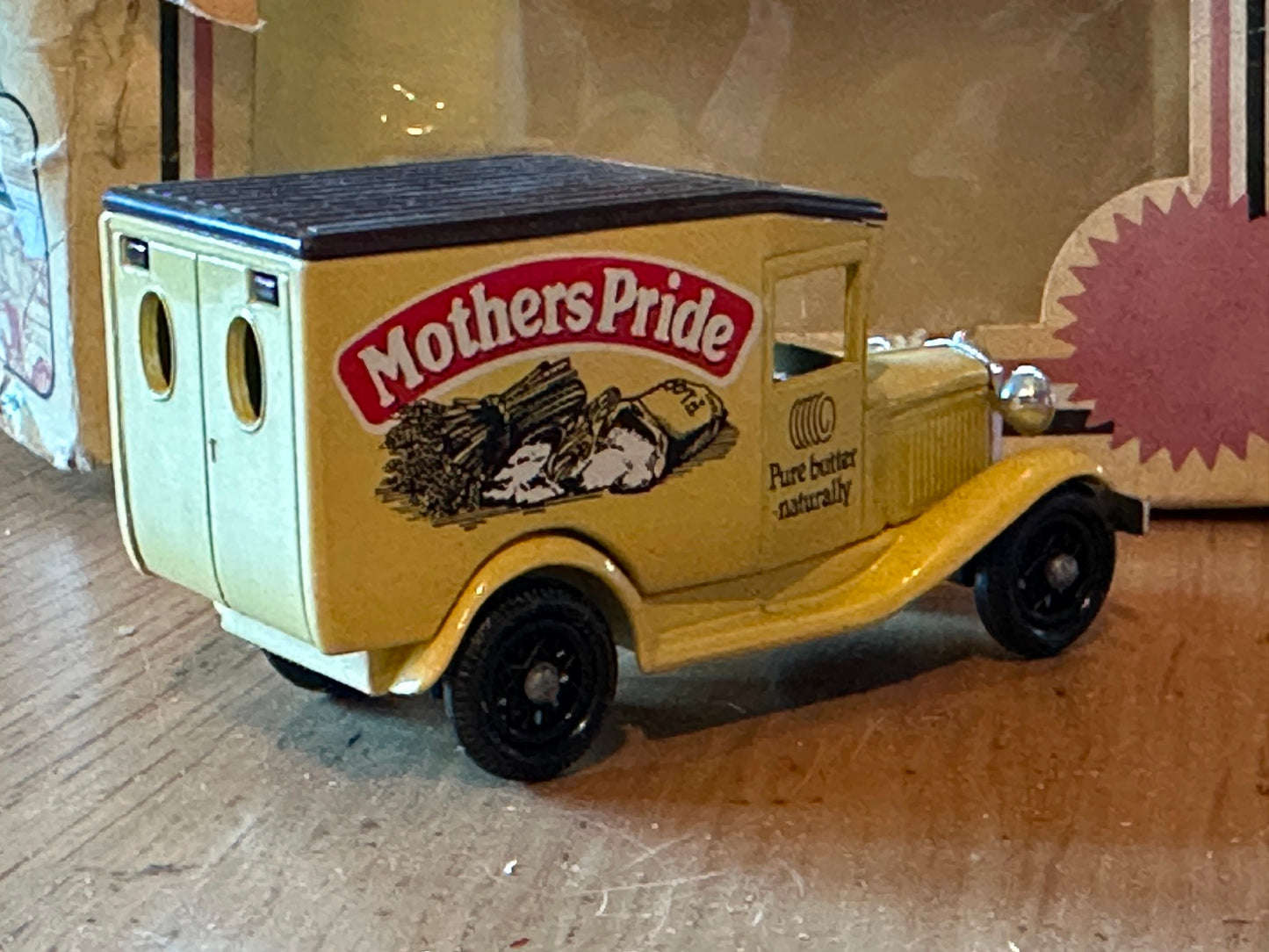 Diecast Lledo Days Gone Model A Ford Van - Mothers Pride/Pure Butter