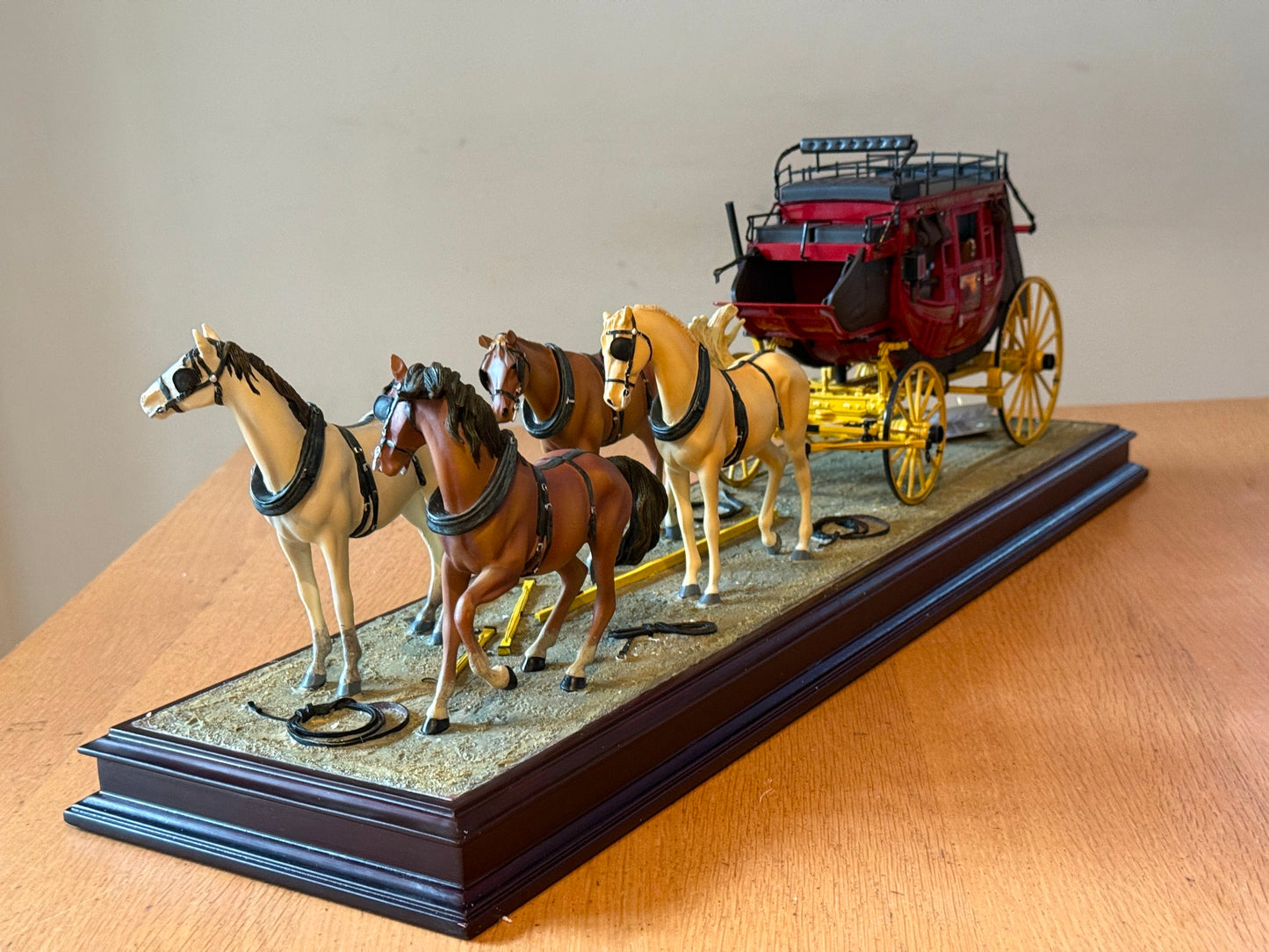 Franklin Mint: 1:16 Wells Fargo Stagecoach - Exceptionally rare model