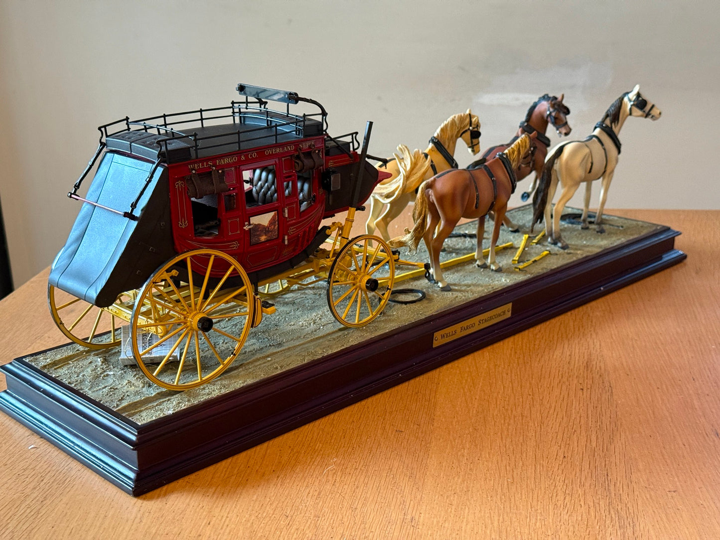Franklin Mint: 1:16 Wells Fargo Stagecoach - Exceptionally rare model