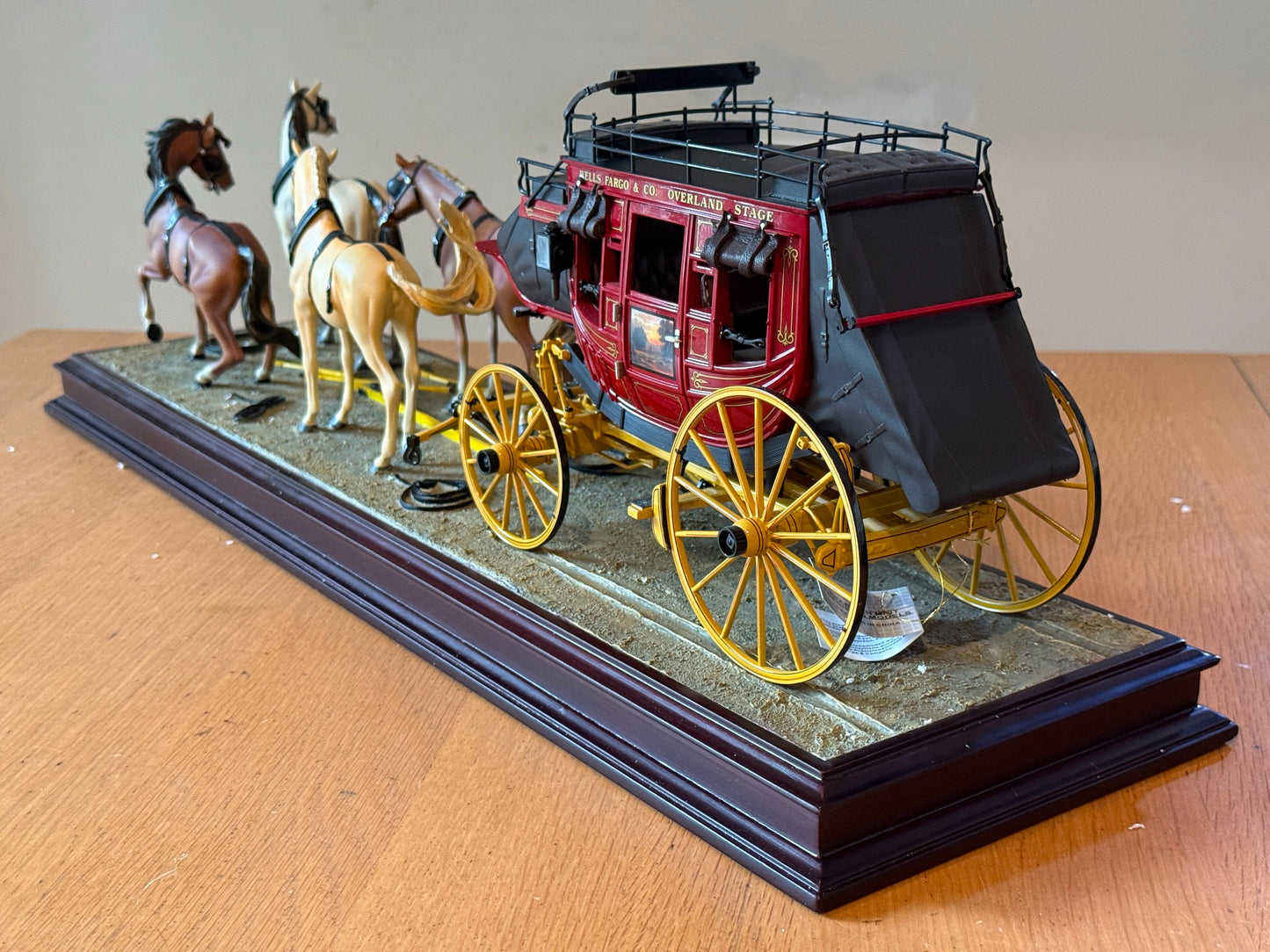 Franklin Mint: 1:16 Wells Fargo Stagecoach - Exceptionally rare model