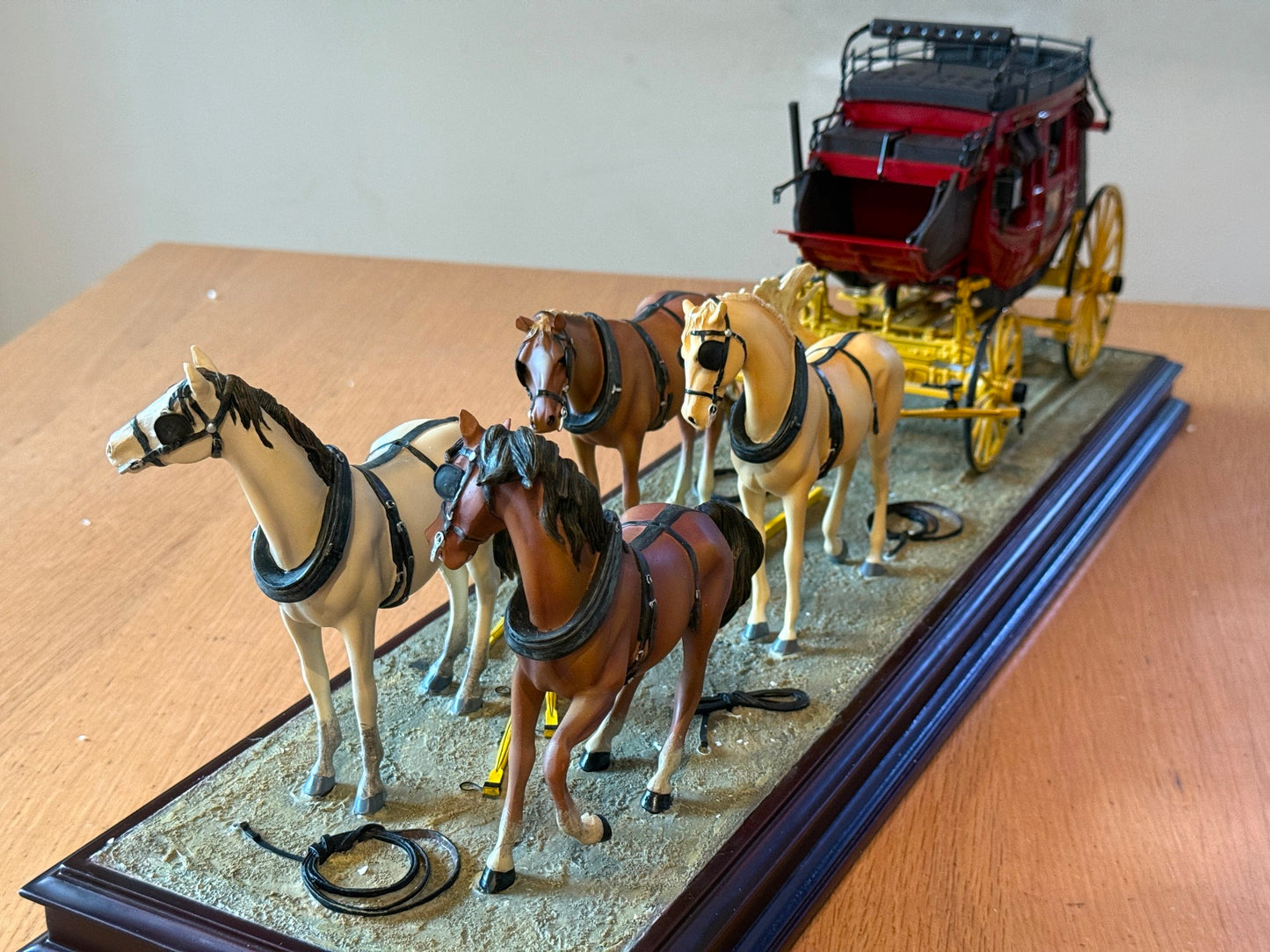 Franklin Mint: 1:16 Wells Fargo Stagecoach - Exceptionally rare model