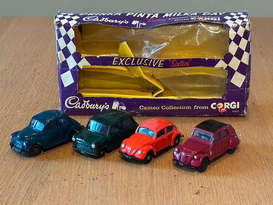 Corgi Diecast Cadbury's Cameo Collection - Sixties Cars (1992)