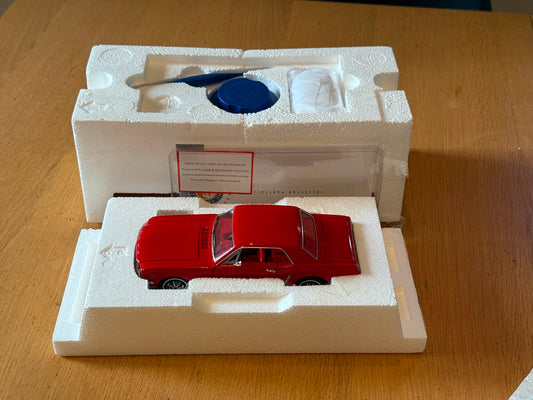 Franklin Mint: 1:24 1965 Ford Mustang - 45th Anniversary Model. Very Rare