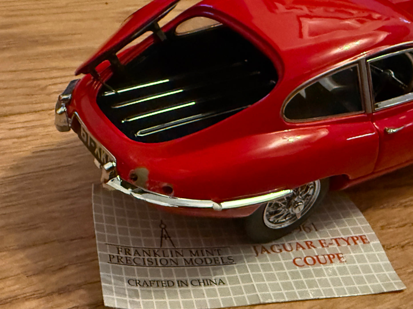 Franklin Mint: 1:24 Jaguar E-Type Coupe