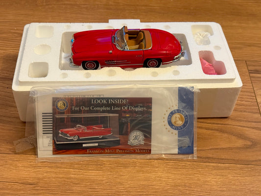 Franklin Mint: 1:24 1960 Mercedes Benz 300 SL Roadster