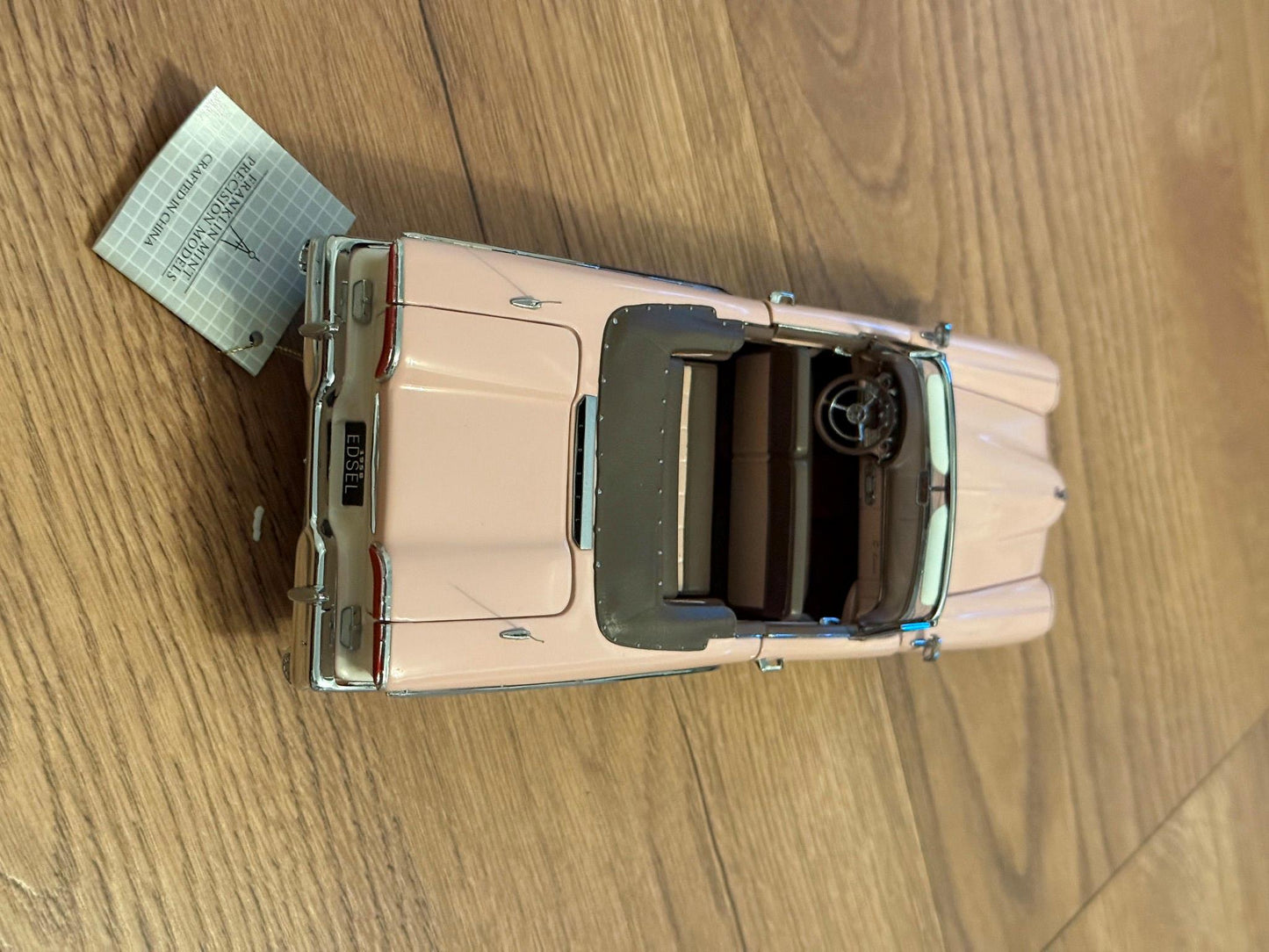 Franklin Mint: 1:24 1958 Ford Edsel Citation Convertible