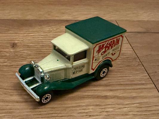 Matchbox MB-38 - Ford Model A Van - HH Brain West Country Faggots