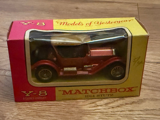 Original Matchbox Models of Yesteryear Y-8 1914 Stutz
