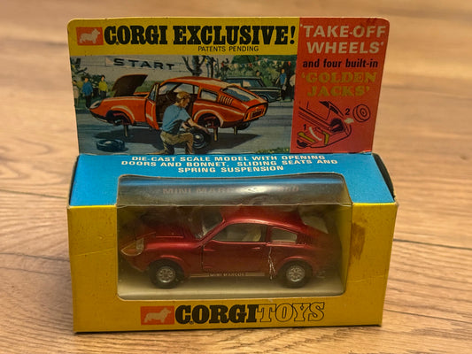 Vintage Corgi Diecast - 341 1/43 Mini Marcos GT 850 in box