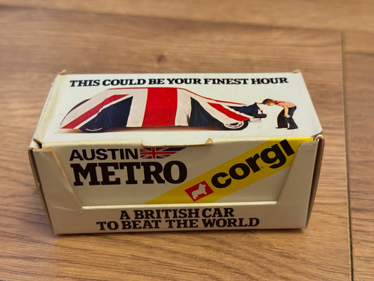 Vintage Corgi Diecast - Austin Mini Metro 1.3 HLS Vintage Model Vehicle