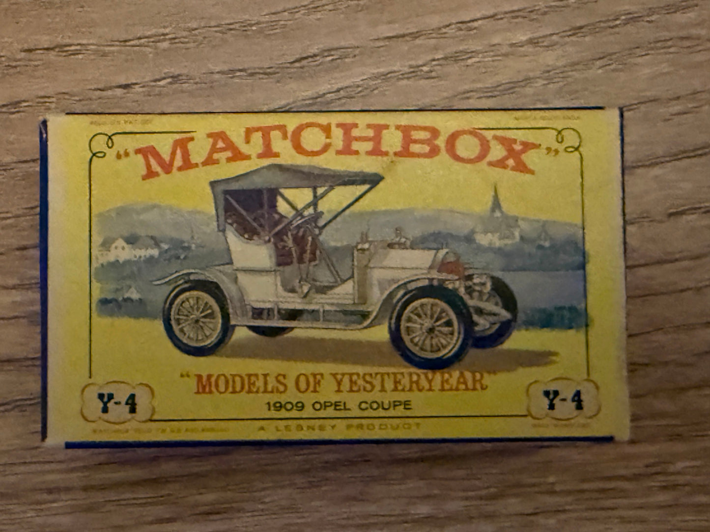 Original Matchbox Models of Yesteryear Y-4 1909 Opel Coupe