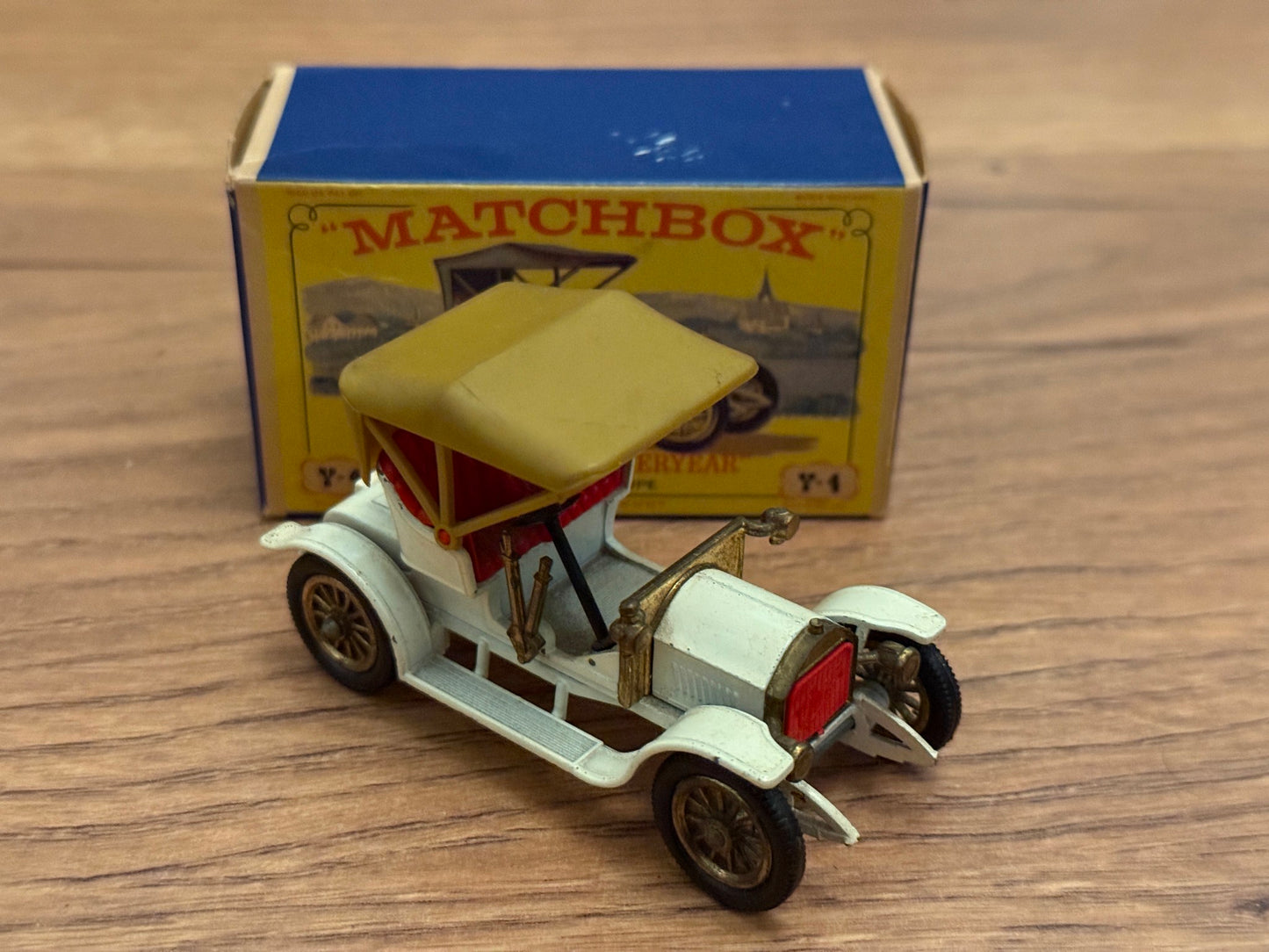 Original Matchbox Models of Yesteryear Y-4 1909 Opel Coupe
