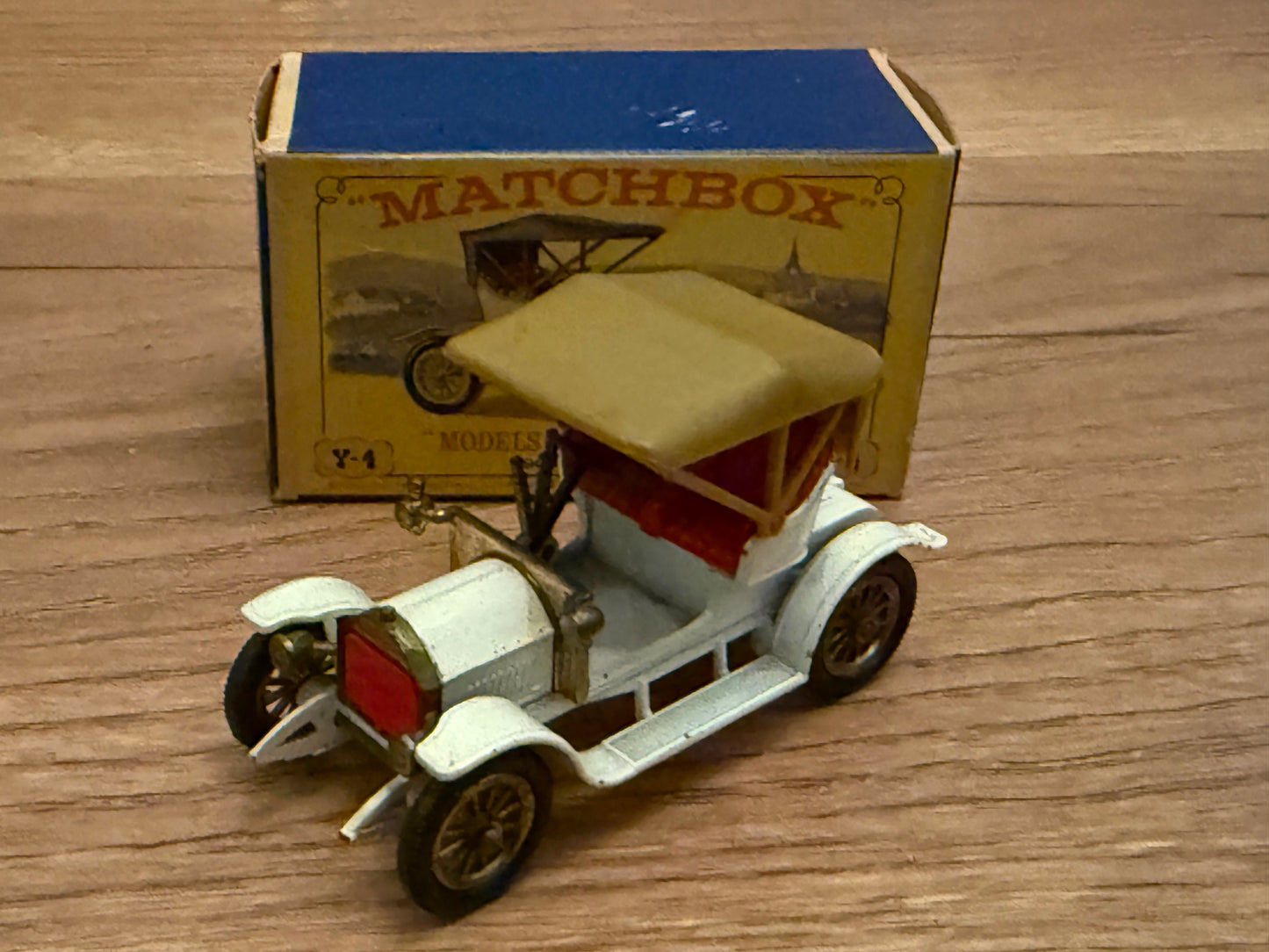 Original Matchbox Models of Yesteryear Y-4 1909 Opel Coupe