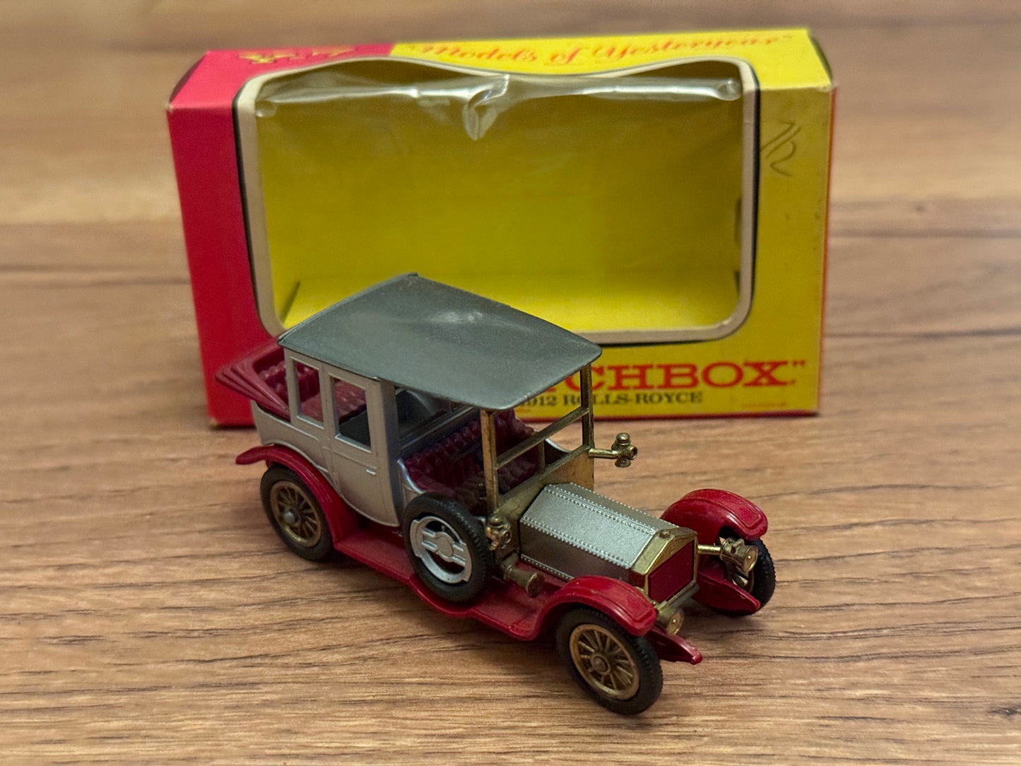 Original Matchbox Models of Yesteryear Y-7 - 1912 Rolls Royce