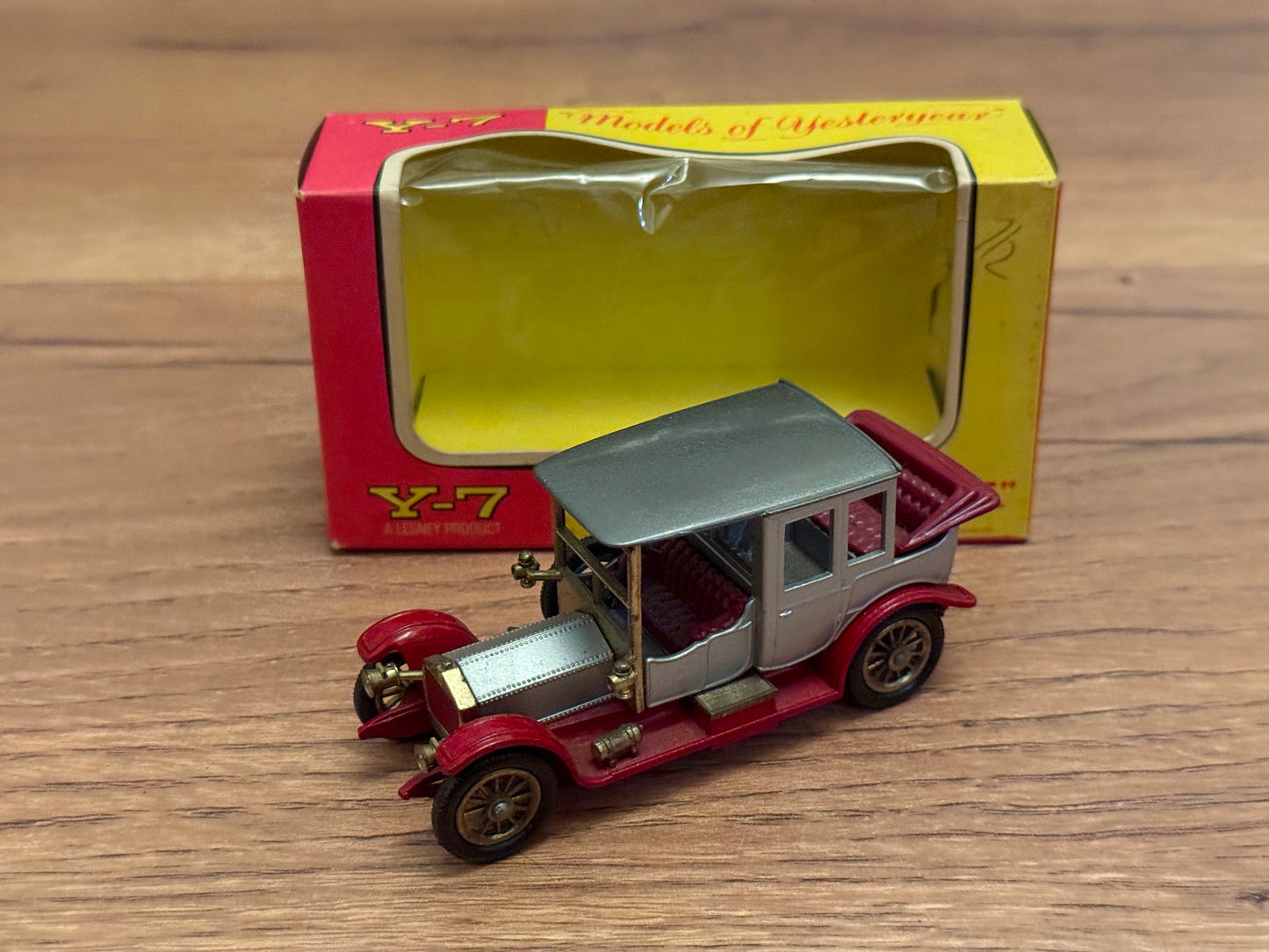 Original Matchbox Models of Yesteryear Y-7 - 1912 Rolls Royce