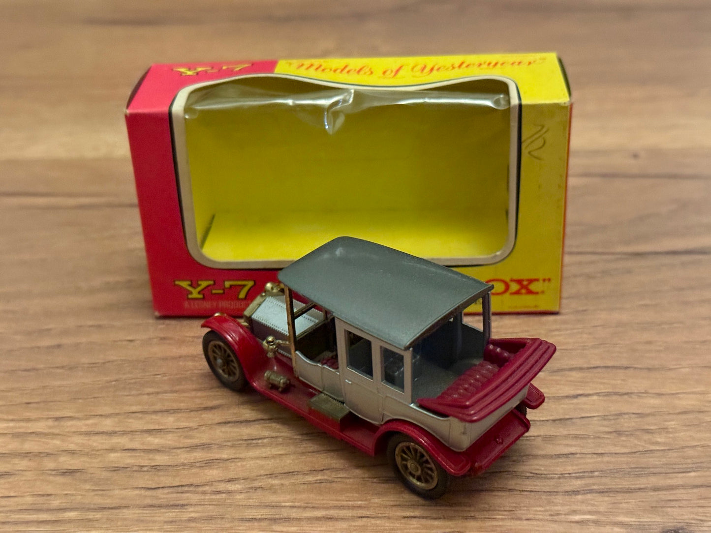 Original Matchbox Models of Yesteryear Y-7 - 1912 Rolls Royce