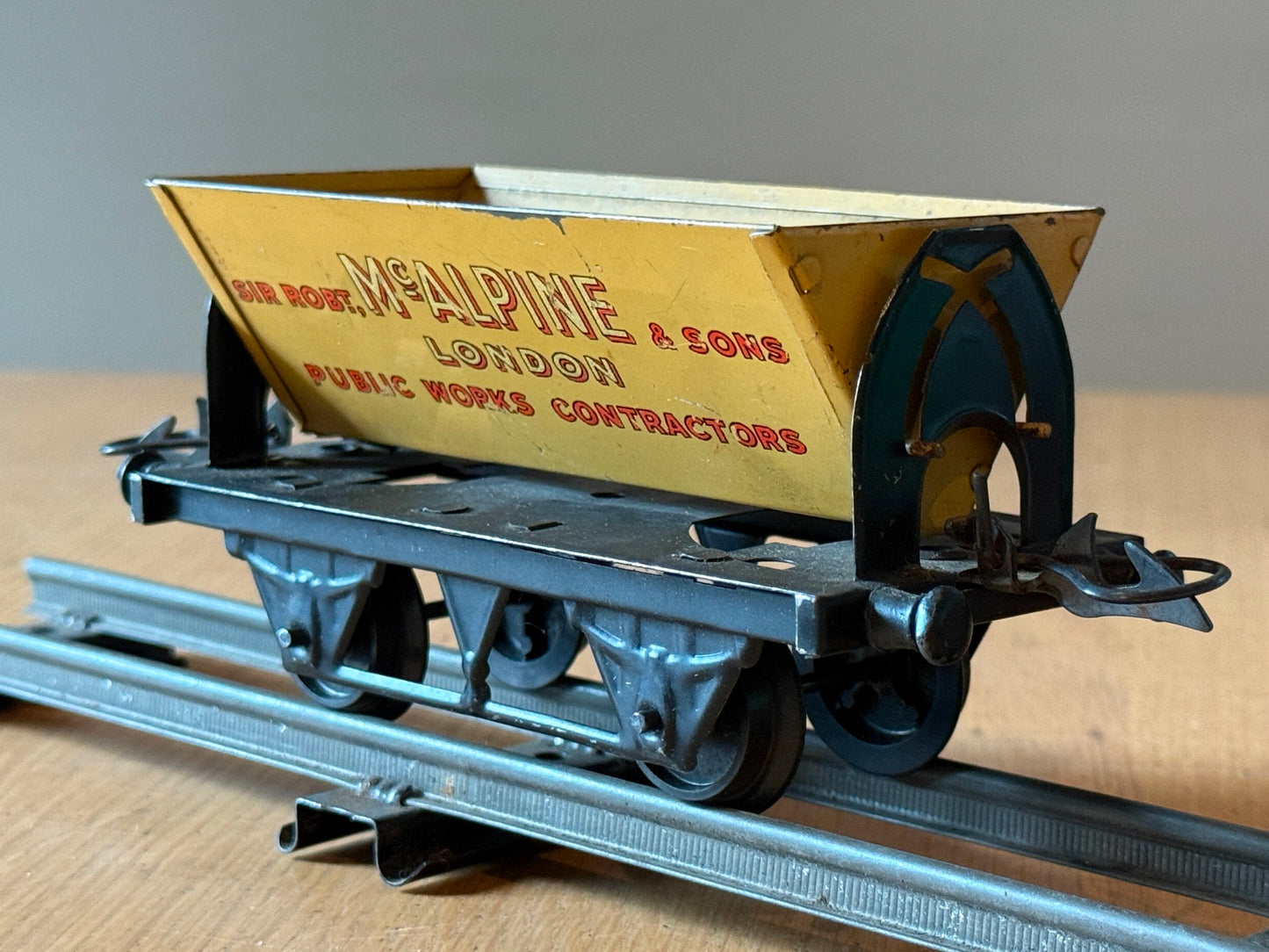 Hornby O Gauge Hornby Series No. 1 - Side Tipping Wagon - McAlpine