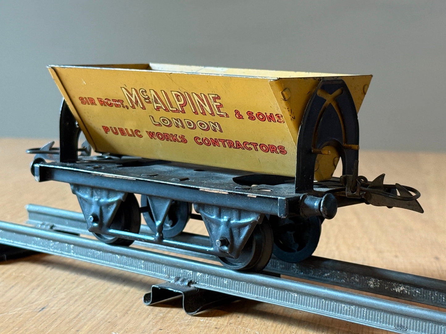 Hornby O Gauge Hornby Series No. 1 - Side Tipping Wagon - McAlpine