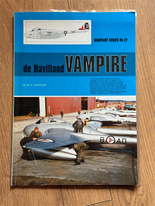 Warpaint Series No 27 - De Havilland Vampire