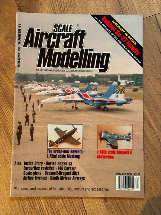 Scale Aircraft Modelling Magazine - January 1999