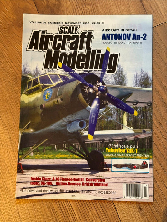 Scale Aircraft Modelling Magazine - November 1998