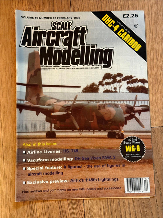 Scale Aircraft Modelling Magazine - February 1998