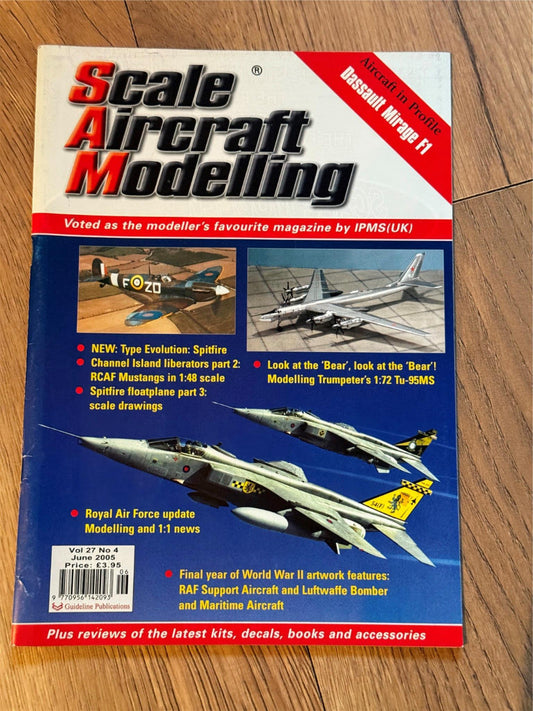 Scale Aircraft Modelling Magazine - June 2005 - Dassault Mirage F1