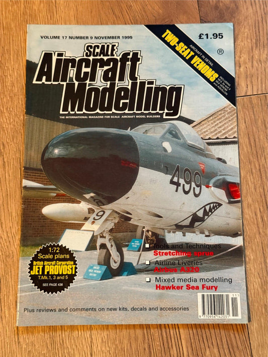 Scale Aircraft Modelling Magazine - November 1995 - Two Seat Venoms