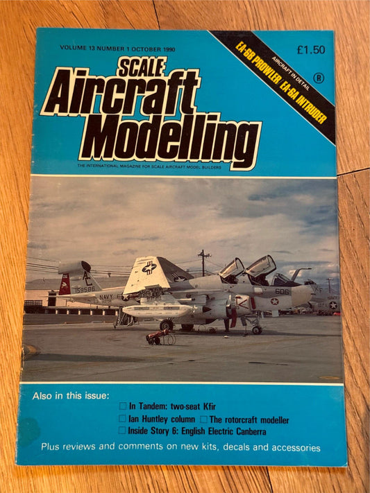 Scale Aircraft Modelling Magazine - October 1990 - Prowler/Intruder