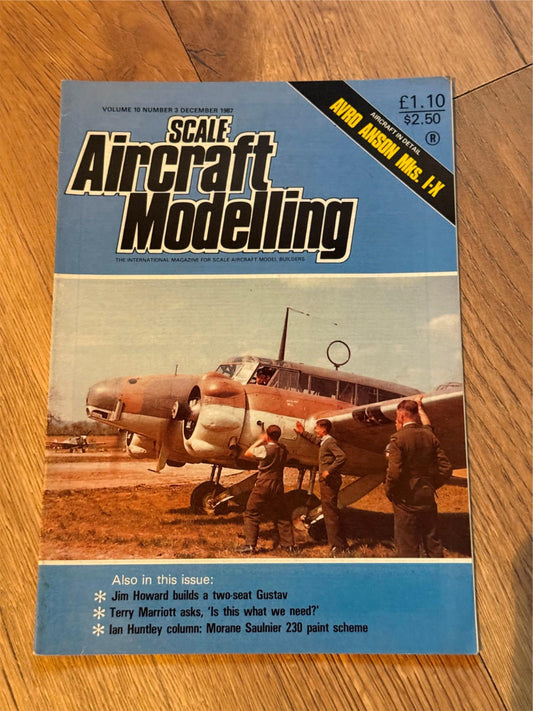 Scale Aircraft Modelling Magazine - December 1987 - Avro Anson