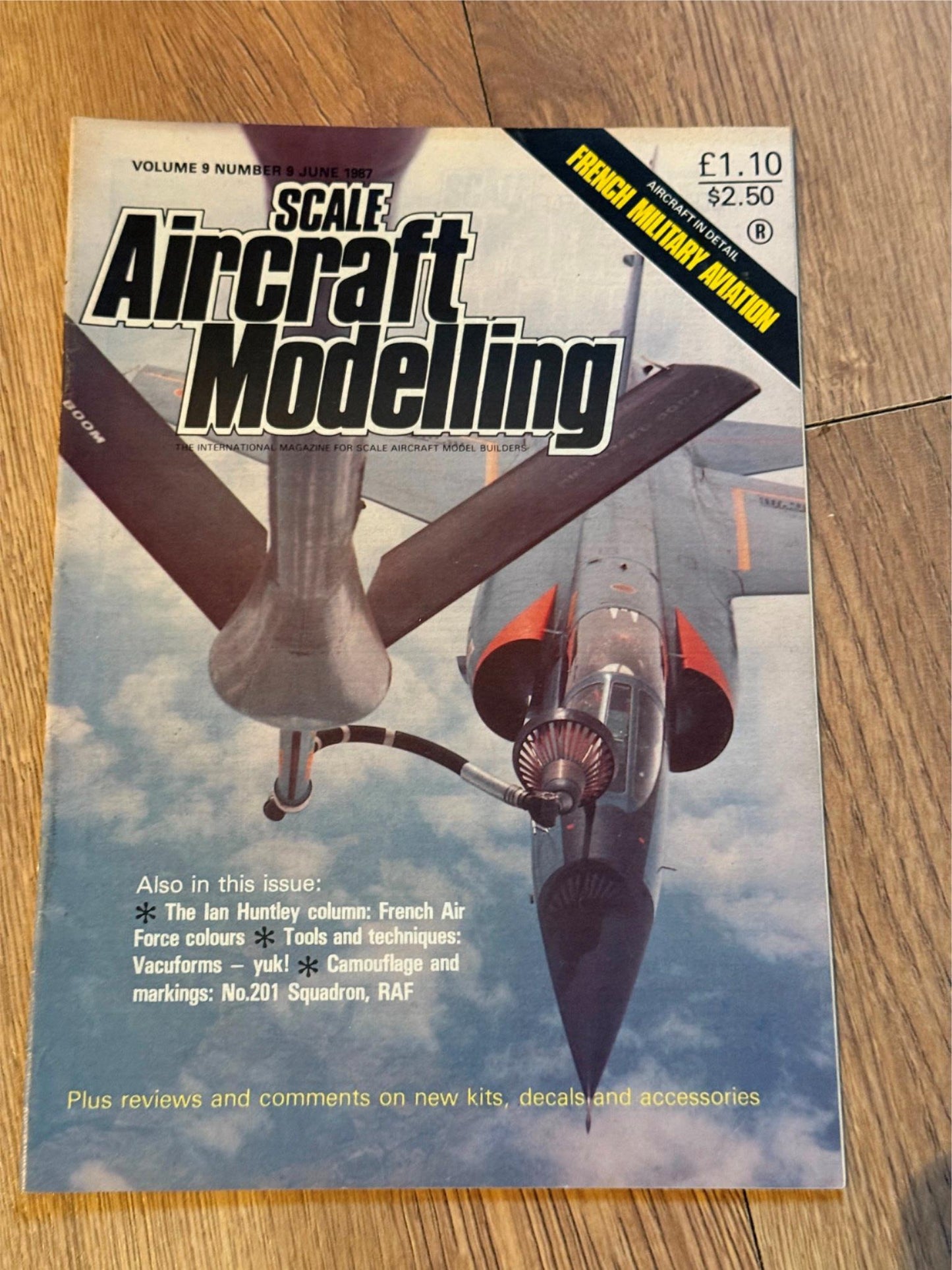 Scale Aircraft Modelling Magazine - June 1987 - French Military Aviation