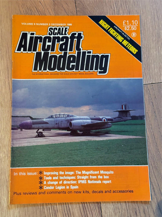 Scale Aircraft Modelling Magazine - December 1986 - Night Fighting Meteors