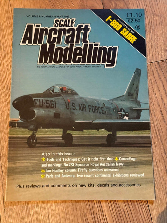 Scale Aircraft Modelling Magazine - May 1986 - F86D Sabre