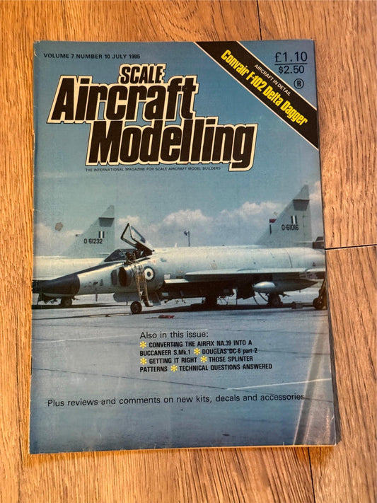 Scale Aircraft Modelling Magazine - July 1985 - Corvair Delta Dagger