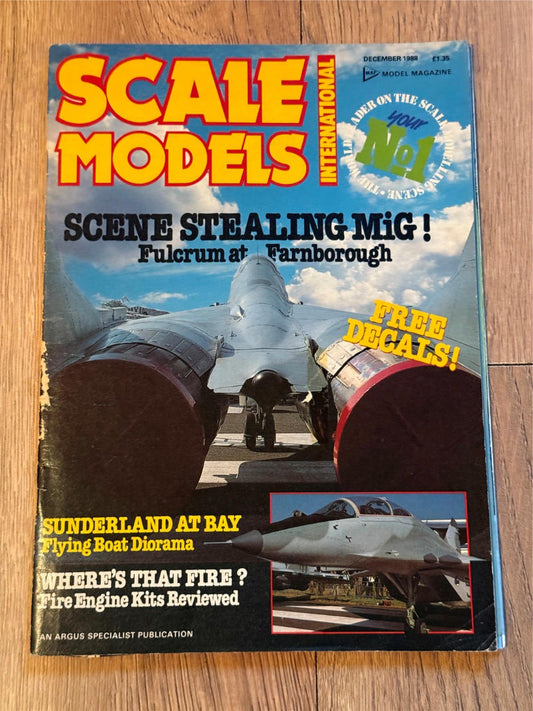 Scale Models International Magazine - December 1988