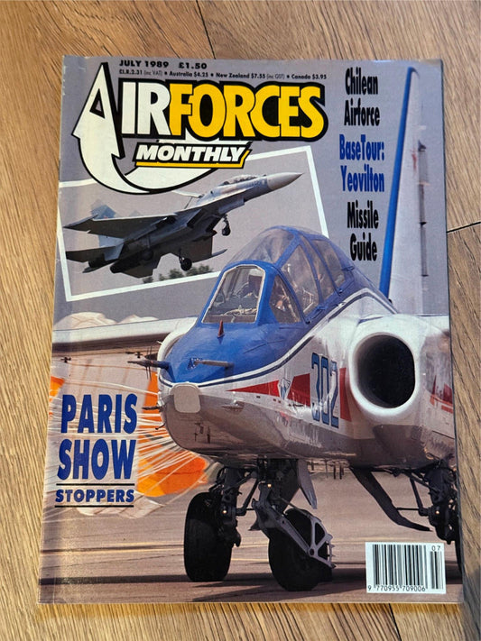 Airforces Monthly - July 1989